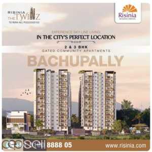  Gated Community Flats for Sale in Bachupally | The Twinz by Risinia